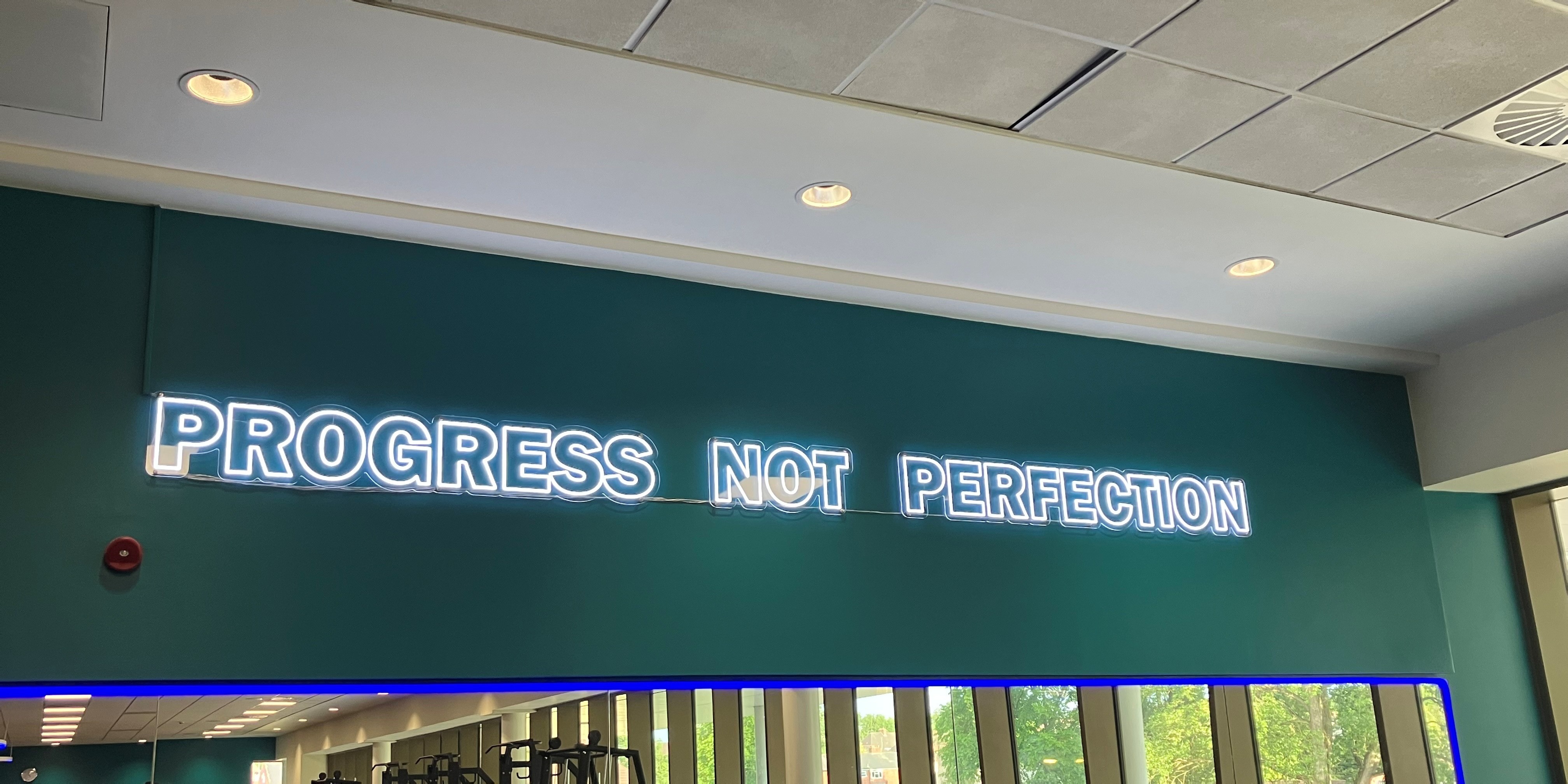 Progress not perfection